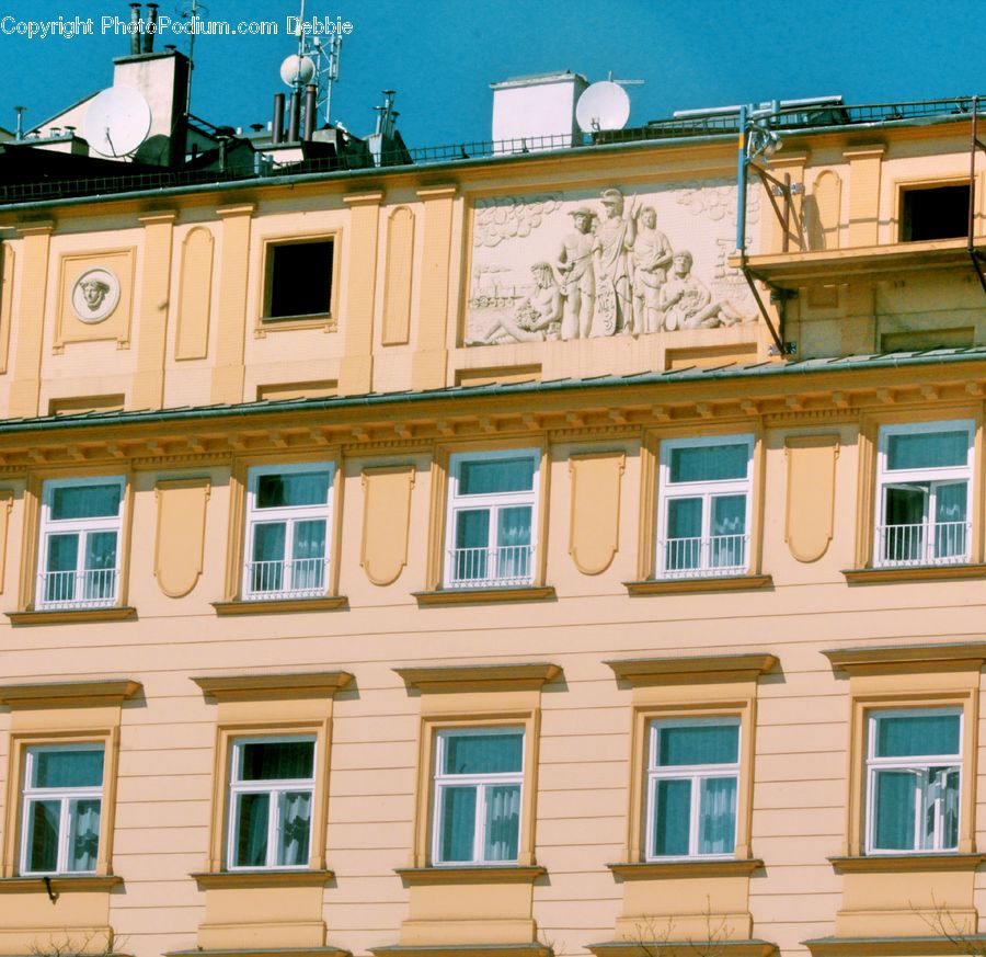 Apartment Building, Building, High Rise, Window, Housing, City, Villa