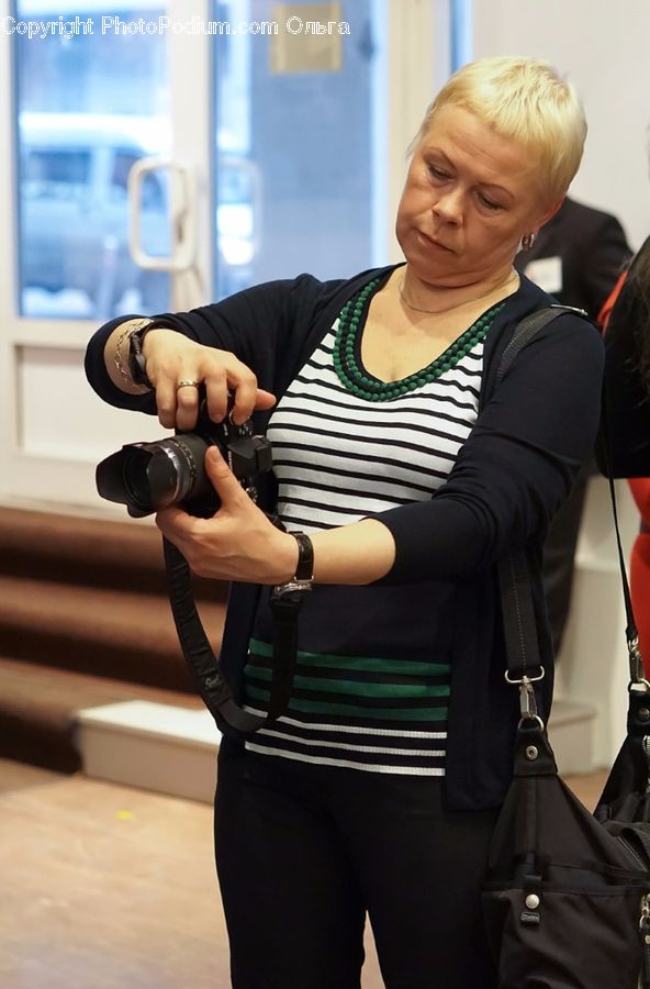 People, Person, Human, Bag, Photographer, Camera, Electronics