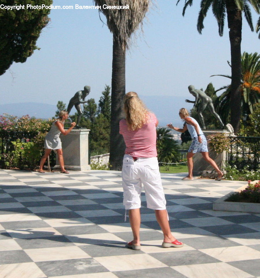 People, Person, Human, Art, Sculpture, Statue, Shorts