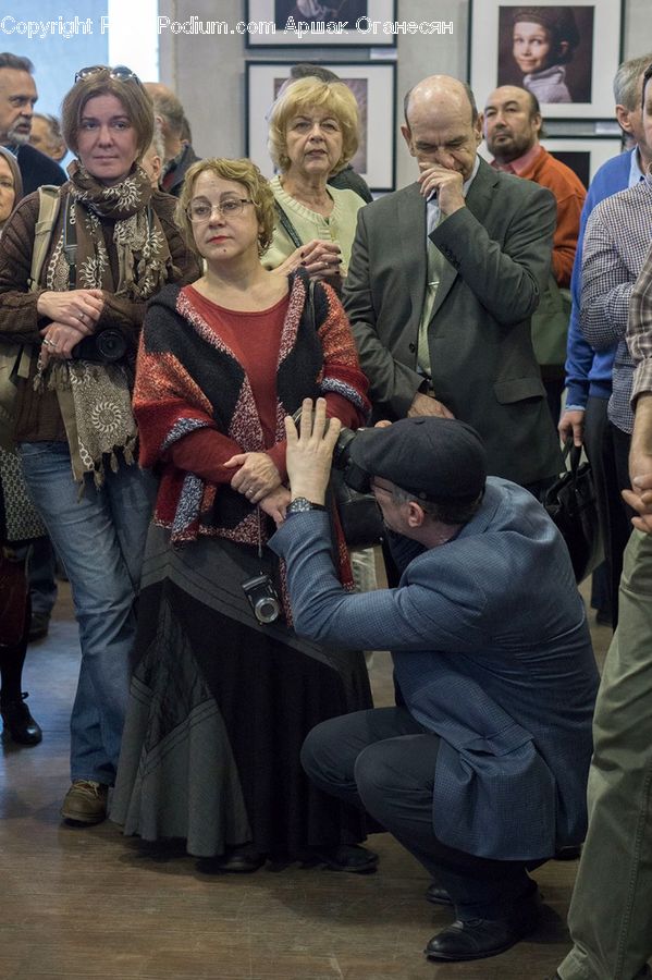 People, Person, Human, Blonde, Female, Woman, Audience