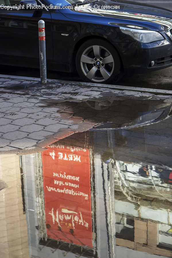 Automobile, Car, Vehicle, Pavement, Race Car, Sports Car, Rubble