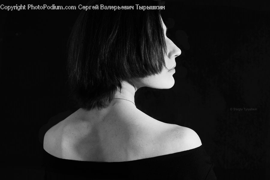 People, Person, Human, Back, Female, Portrait