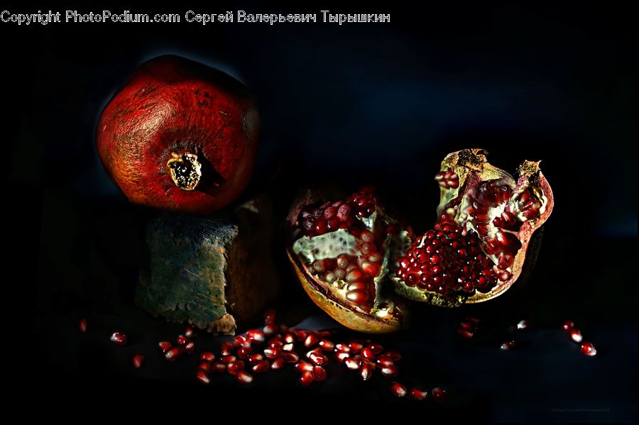 Fruit, Pomegranate