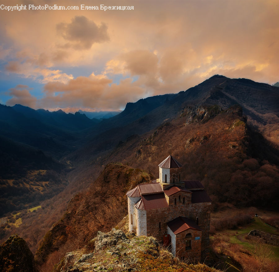 Building, Cottage, Housing, Countryside, Outdoors, Architecture, Monastery