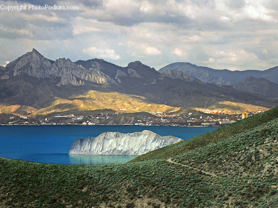 Arctic, Glacier, Ice, Mountain, Outdoors, Snow, Crest