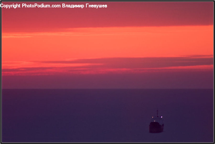 Dawn, Dusk, Sky, Sunrise, Sunset, Red Sky, Horizon