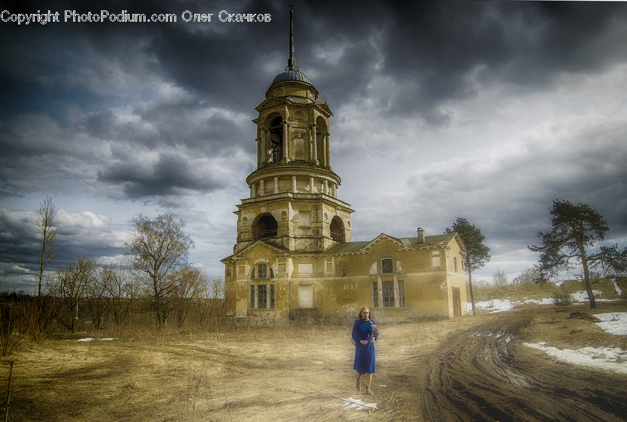 Architecture, Bell Tower, Clock Tower, Tower, Downtown, Plaza, Town Square
