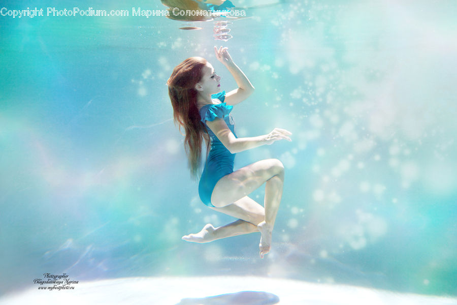 People, Person, Human, Dance, Dance Pose, Underwater, Water
