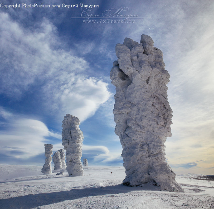 People, Person, Human, Eruption, Volcano, Arctic, Snow