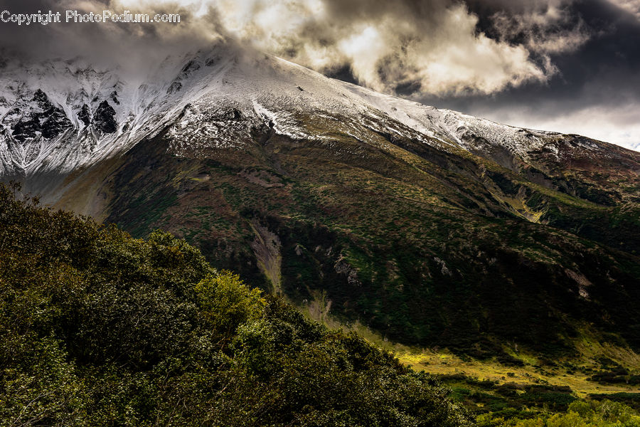 Mountain, Mountain Range, Outdoors, Crest, Peak, Landscape, Nature