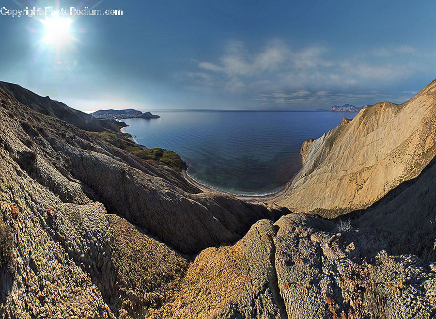 Promontory, Cliff, Outdoors, Landscape, Nature, Scenery, Soil