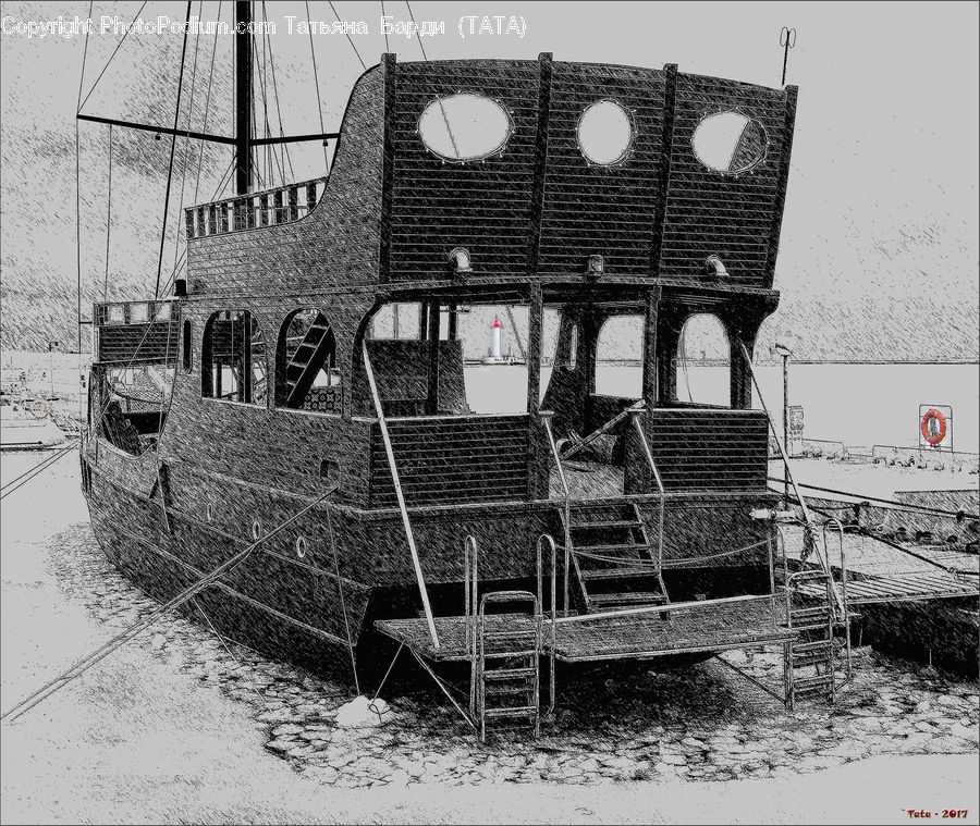 Brick, Chair, Furniture, Construction, Steamer, Cable Car, Streetcar
