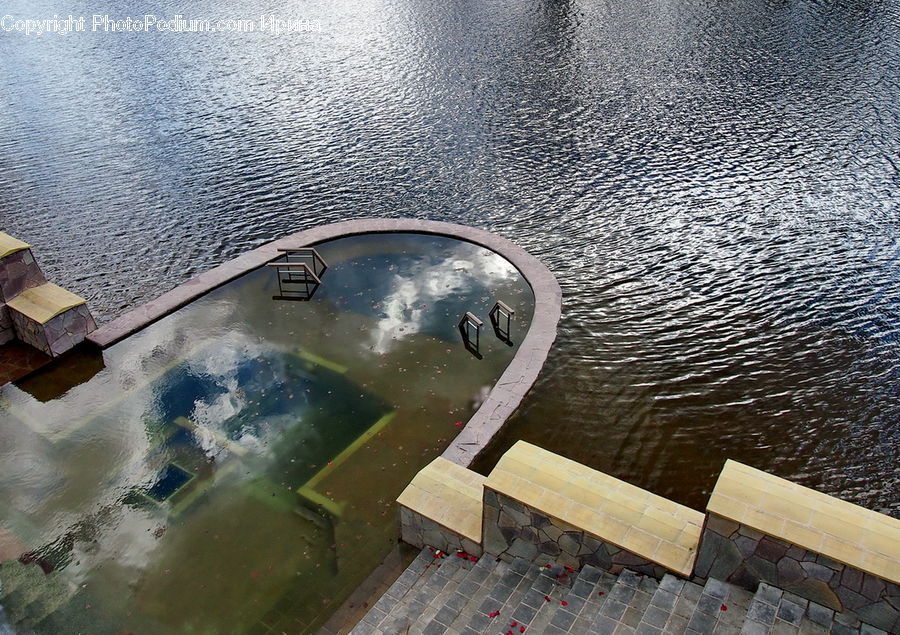 Boat, Dinghy, Rowboat, Vessel, Jacuzzi, Tub, Dock