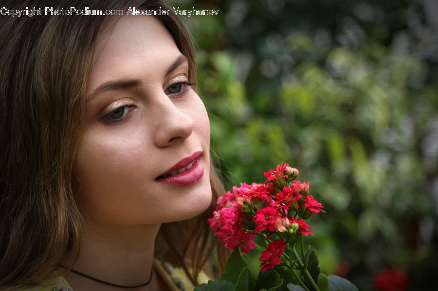 Human, People, Person, Female, Girl, Woman, Flower