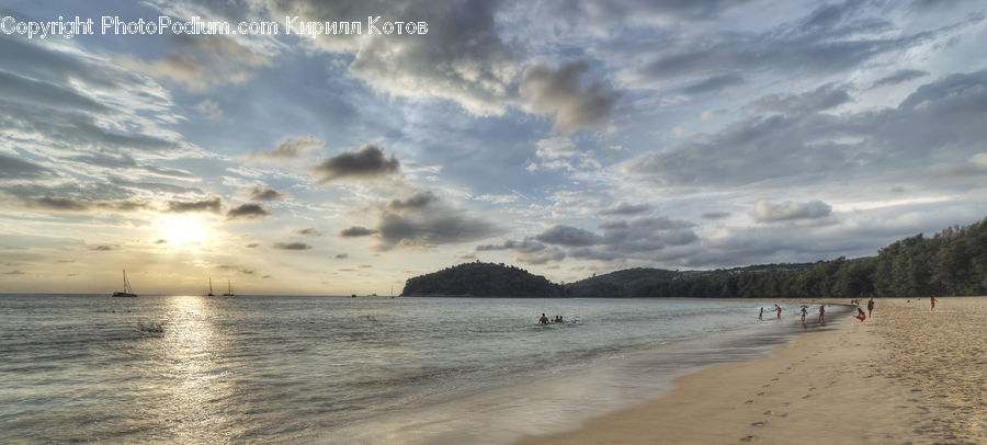 Beach, Coast, Outdoors, Sea, Water, Azure Sky, Cloud