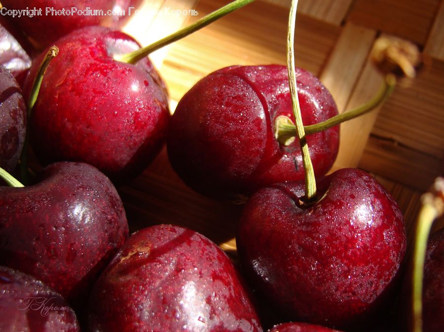 Cherry, Fruit, Anthurium, Flower, Plant
