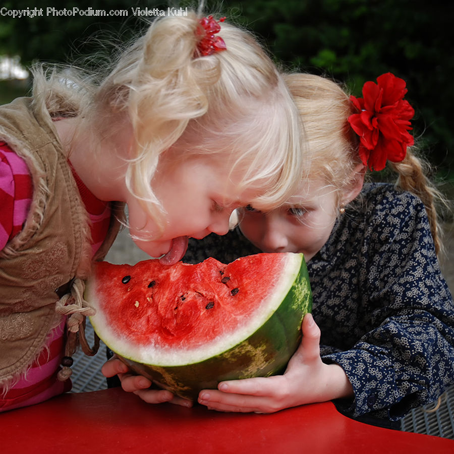 People, Person, Human, Fruit, Watermelon, Melon, Blossom