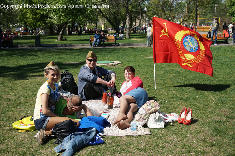 Picnic, People, Person, Human, Camping, Asleep, Leisure Activities