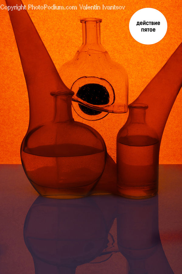 Tiki, Totem, Glass, Goblet, Art, Modern Art, Indoors