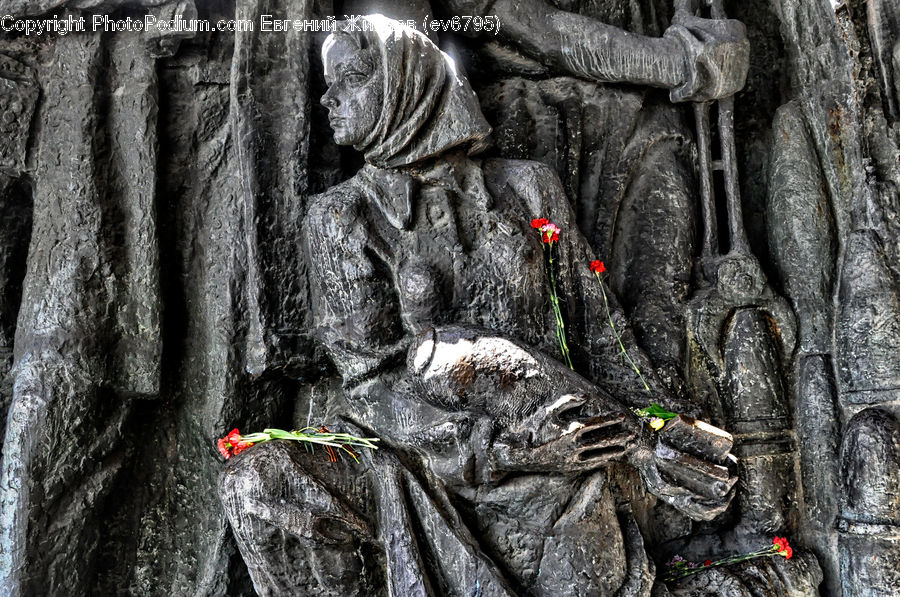 Art, Sculpture, Statue, Rock