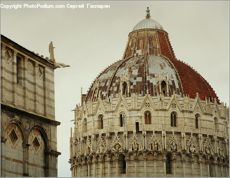 Architecture, Bell Tower, Clock Tower, Tower, Dome, Building, Column