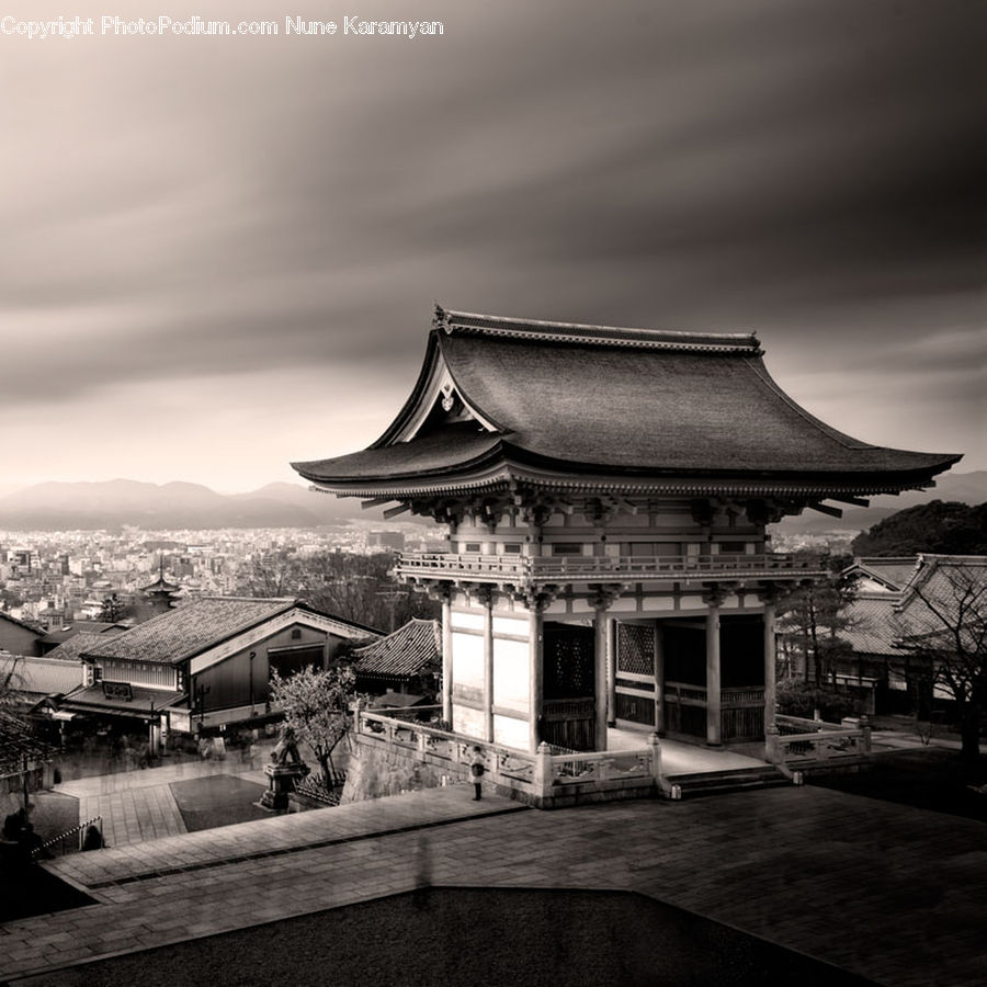 Architecture, Shrine, Temple, Worship, Building, Hut, Log Cabin