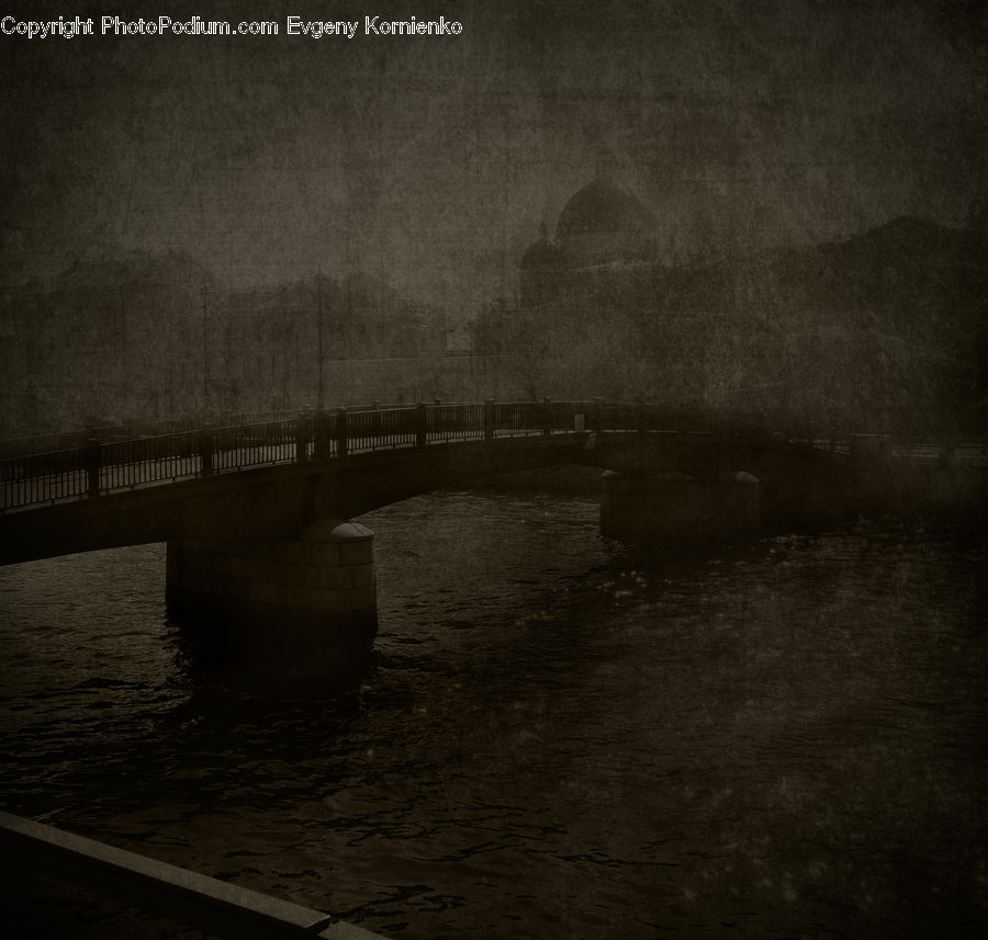 Bridge, City, Downtown