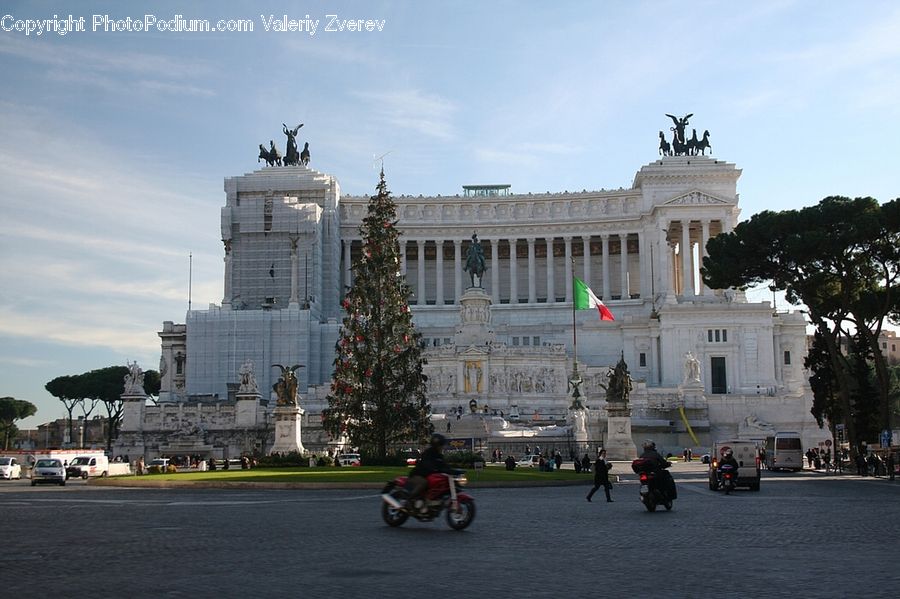 Architecture, Castle, Mansion, Palace, Building, Downtown, Plaza