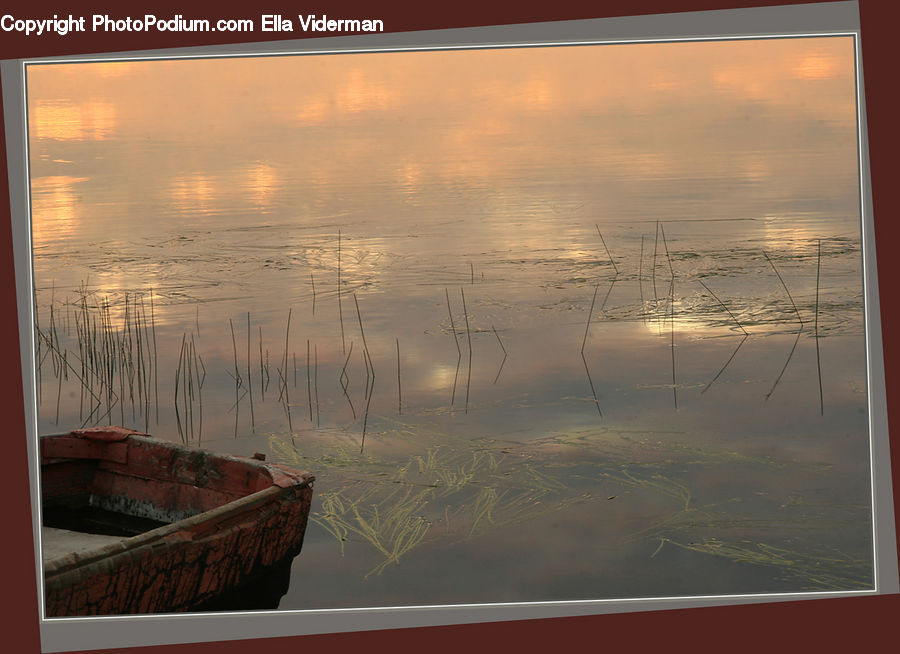 Dock, Landing, Pier, Boat, Dinghy, Dawn, Dusk