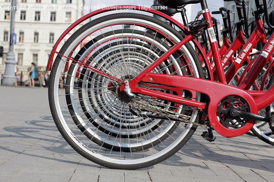 Bench, Bicycle, Bike, Vehicle, Transportation, Pedestrian, Person