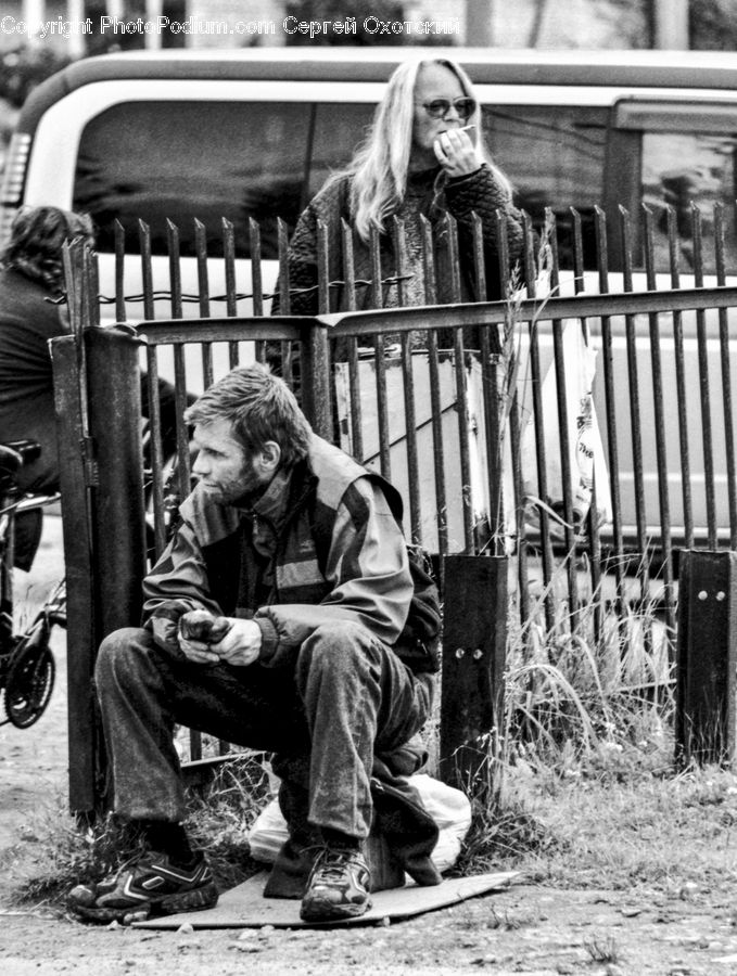Human, People, Person, Bench, Portrait, Female