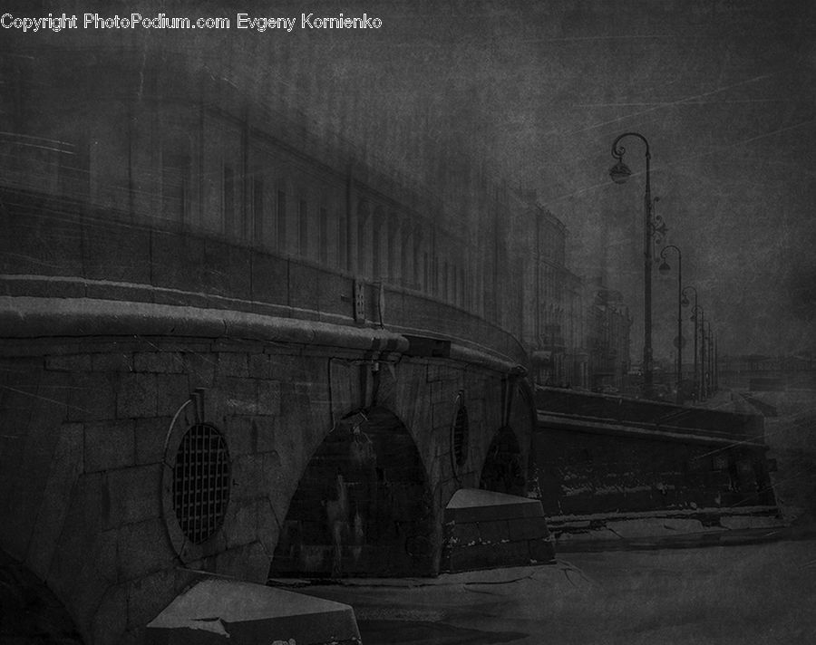 Arch, Drain, Sewer, Crypt, Dungeon, Alley, Alleyway