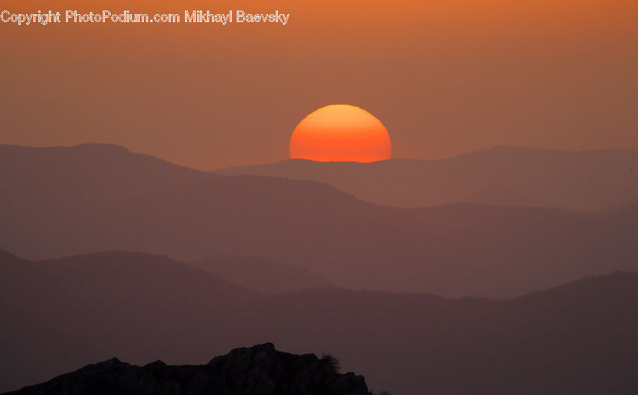 Dawn, Dusk, Sky, Sunrise, Sunset, Sun, Outdoors