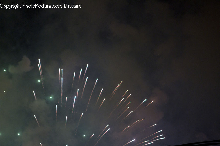 Fireworks, Night, Astronomy, Moon, Outdoors, Space, Nebula