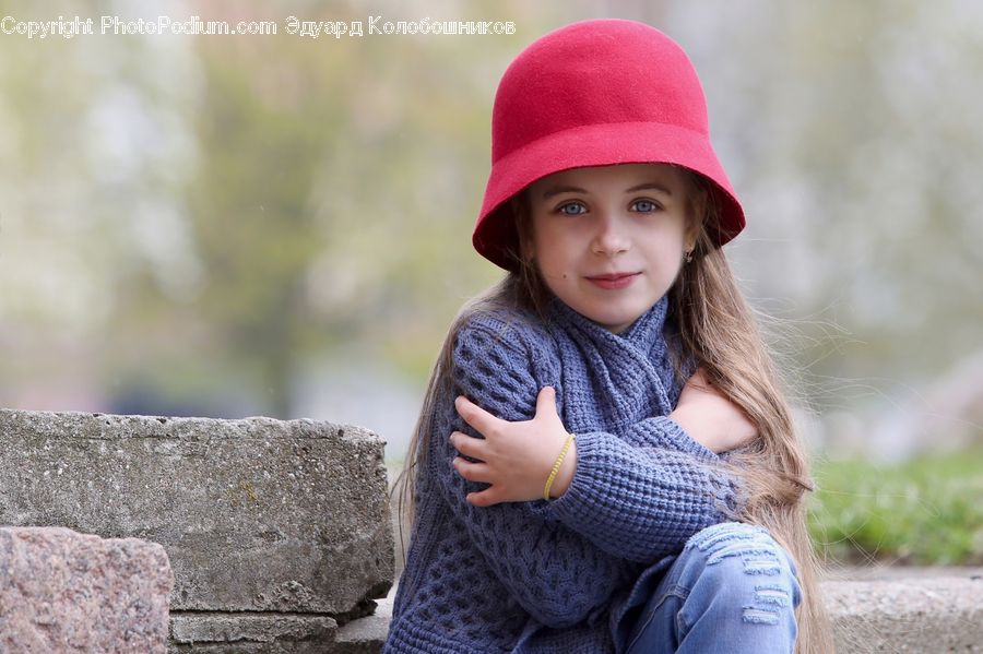 People, Person, Human, Female, Girl, Woman, Hat