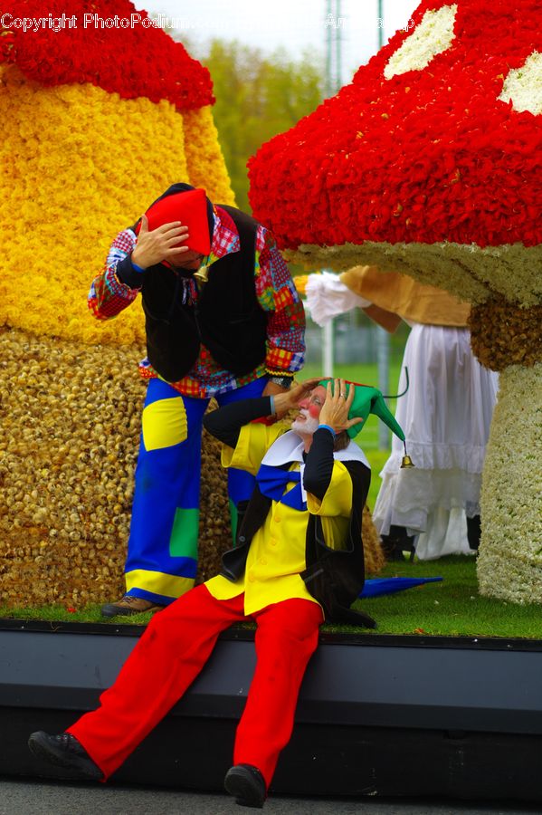 People, Person, Human, Clown, Performer, Pinata, Leisure Activities
