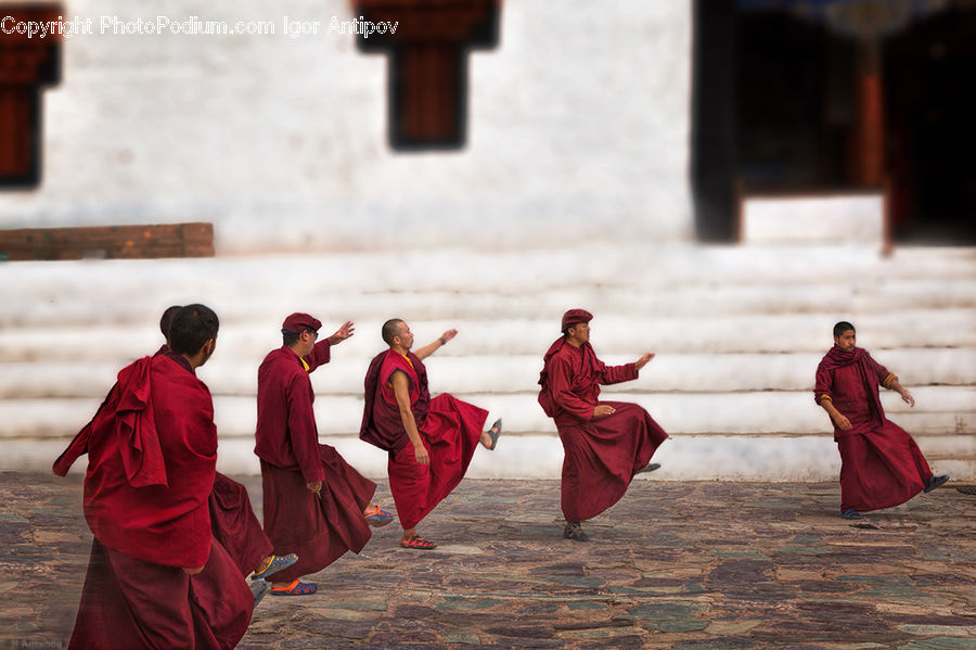 Human, People, Person, Monk, Robe