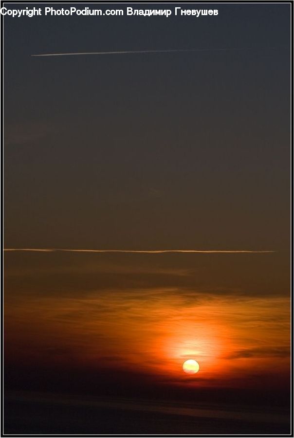 Dusk, Outdoors, Sky, Sunlight, Sunrise, Sunset, Blackboard