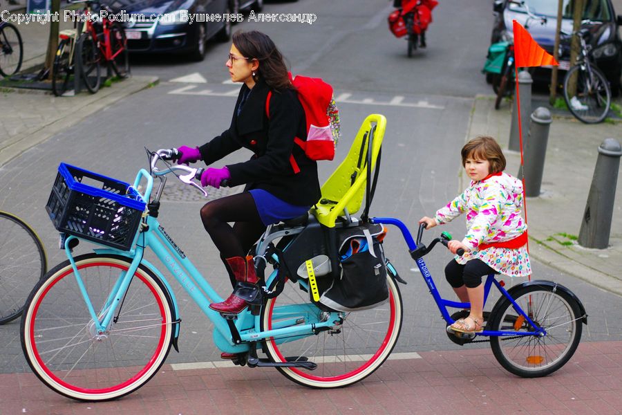 People, Person, Human, Bicycle, Bike, Vehicle, Tricycle