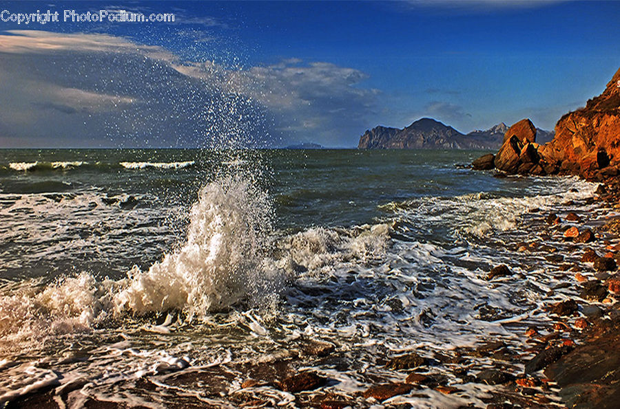 Ground, Soil, Outdoors, Sea, Sea Waves, Water, Coast