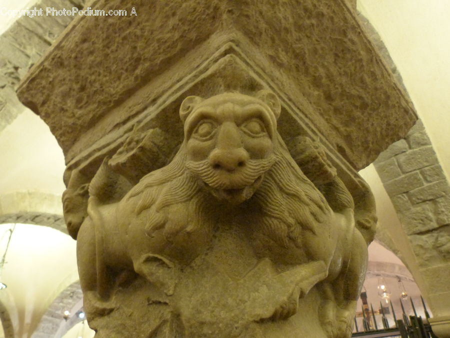Art, Gargoyle, Statue, Sculpture, Ancient Egypt, Bust, Figurine