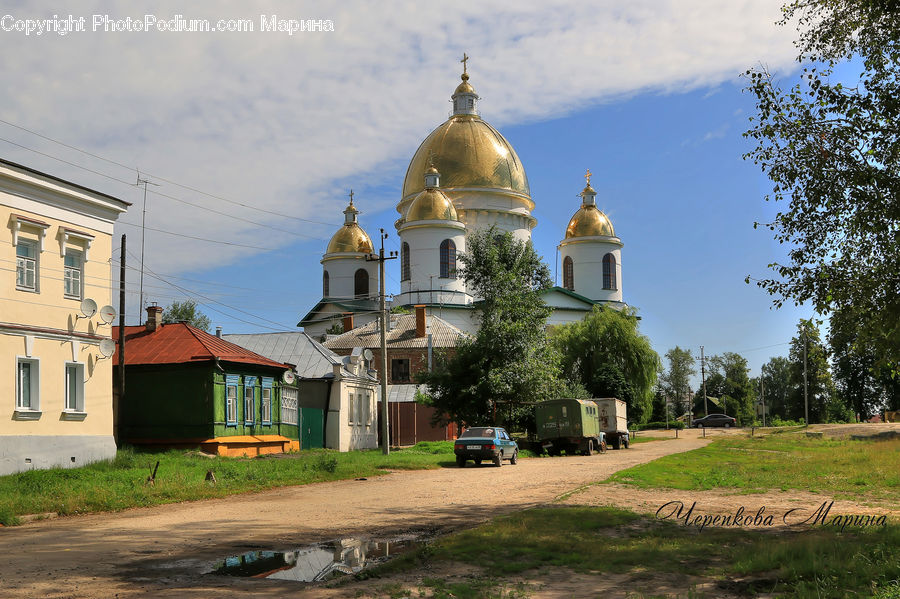 Architecture, Dome, Bell Tower, Clock Tower, Tower, Downtown, Neighborhood
