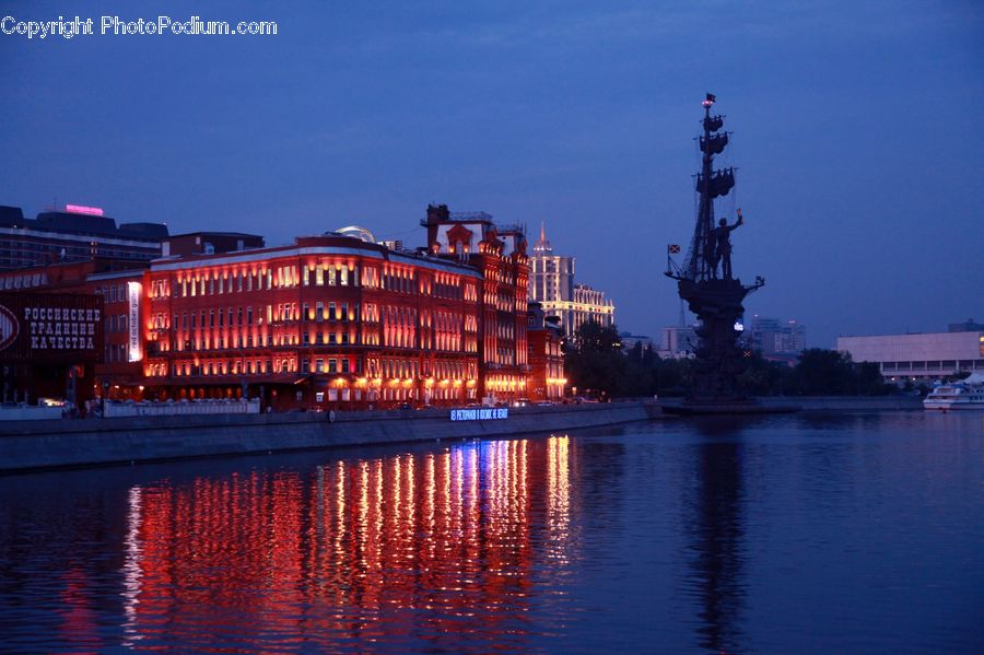 Building, Hotel, City, Downtown, Urban, Housing, Metropolis