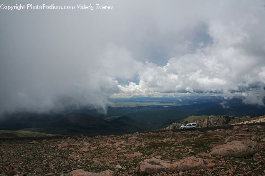 Outdoors, Plateau, Eruption, Volcano, Azure Sky, Cloud, Sky