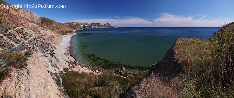 Cliff, Outdoors, Promontory, Coast, Sea, Water, Landscape