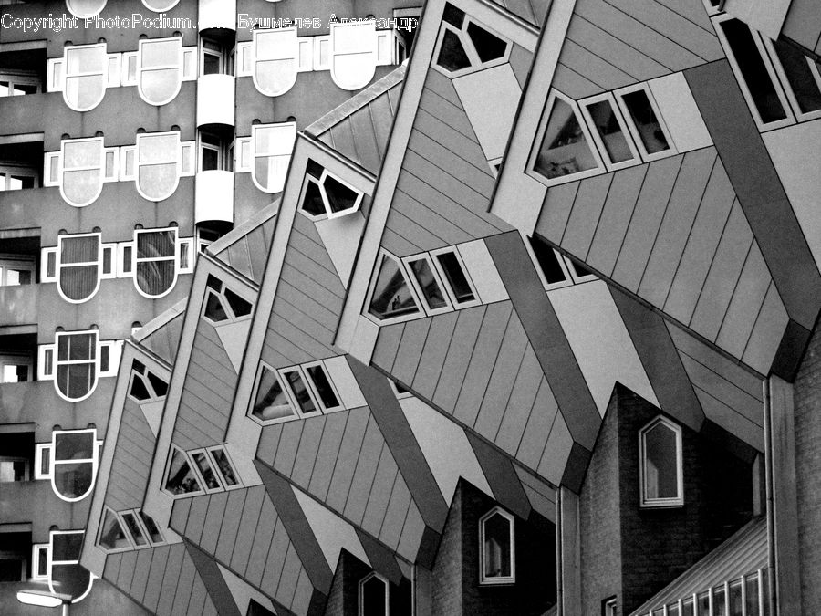 Chair, Furniture, Architecture, Triangle, City, Downtown, Urban
