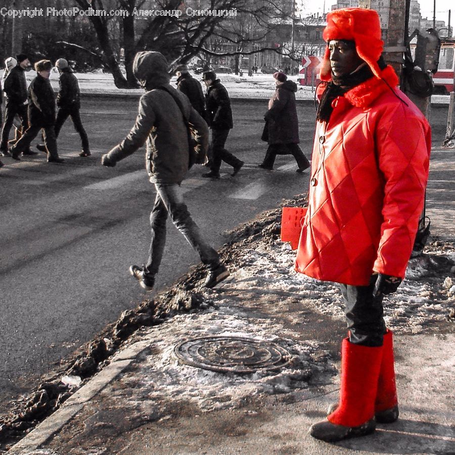 People, Person, Human, Cone, Hydrant, Park, Outdoors