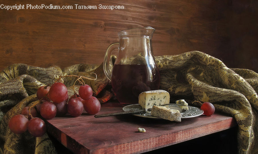Glass, Goblet, Couch, Furniture, Brie, Food, Dish