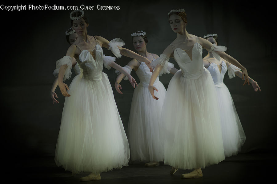 Ballerina, Ballet, Dance, Dance Pose, Bust, Figurine, Head
