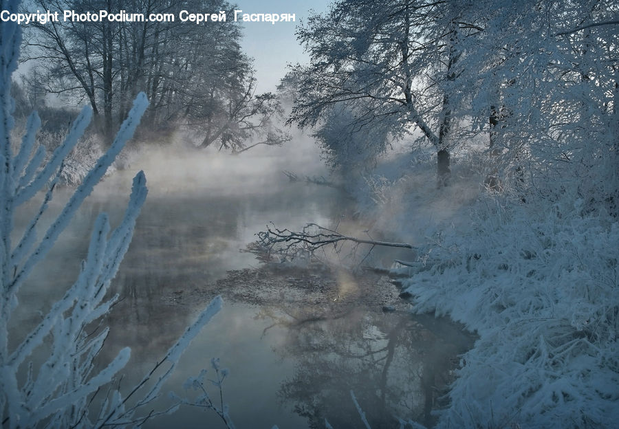 Frost, Ice, Outdoors, Snow, Landscape, Nature, Scenery